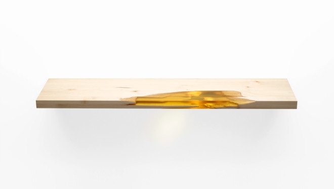 manufract, marcel dunger, florian meier, self healing furniture, bio resin, resin furniture, salvaged wood, salvaged furniture, recycled materials, found materials, wooden furniture