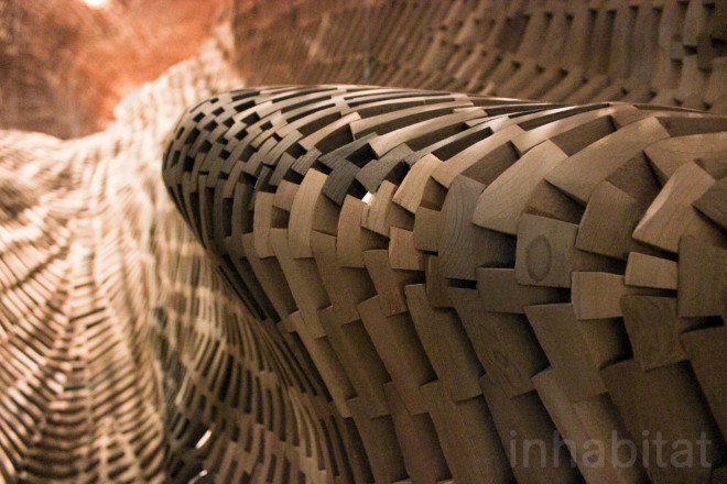 Wonder exhibit, Middle Fork, Middle Fork by John Grade, Renwick Gallery, biodegradable, tree art, site specific art, reclaimed wood, MadArt Studio, John Grade, plaster tree cast, tree cast, site specific sculpture, tree sculpture, hemlock, balsam poplar, western red cedar, reclaimed cedar, public art,