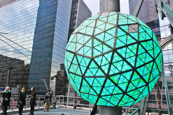 green design, eco design, sustainable design, Waterford Crystal TImes Square New Year's Eve Ball, New Year's Eve, Times Square Alliance, LED modules, Philips Luxeon Rebel LEDs