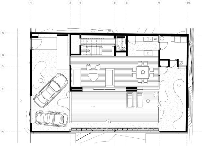 paul cremoux studio, casa nirau, mexico, mexico city, small homes, eco-friendly homes, green home design, rainwater recycling, rainwater collection, energy efficient homes
