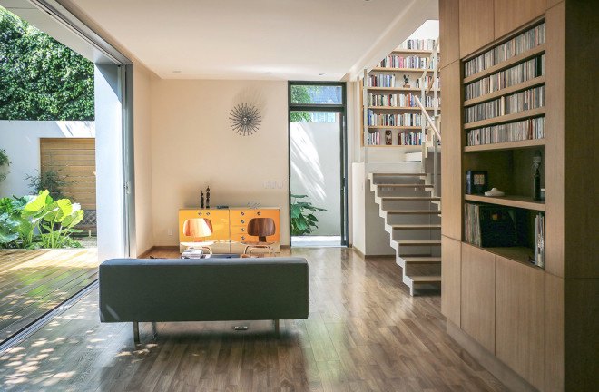 paul cremoux studio, casa nirau, mexico, mexico city, small homes, eco-friendly homes, green home design, rainwater recycling, rainwater collection, energy efficient homes