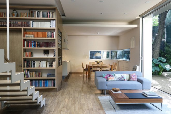 paul cremoux studio, casa nirau, mexico, mexico city, small homes, eco-friendly homes, green home design, rainwater recycling, rainwater collection, energy efficient homes