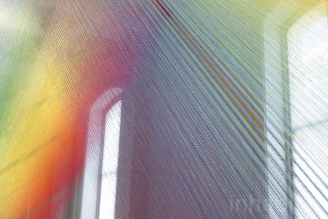 Gabriel Dawe, thread, embroidery, embroidery art, thread art, thread installation, Plexus, Plexus by Gabriel Dawe, Plexus A1 by Gabriel Dawe, Renwick Gallery, Smithsonian American Art Museum, site specific artwork, site specific installation,