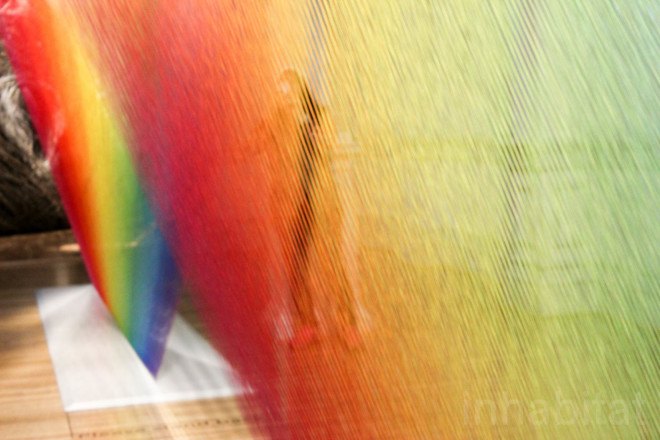 Gabriel Dawe, thread, embroidery, embroidery art, thread art, thread installation, Plexus, Plexus by Gabriel Dawe, Plexus A1 by Gabriel Dawe, Renwick Gallery, Smithsonian American Art Museum, site specific artwork, site specific installation,
