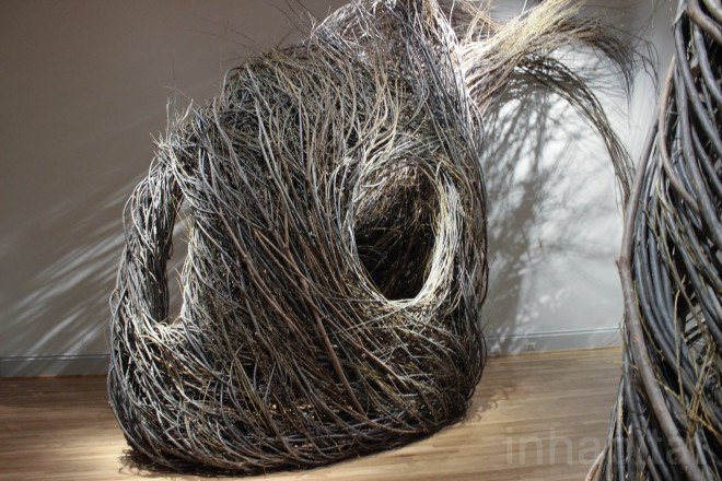 Patrick Dougherty, Renwick Gallery, Shindig, Shindig by Patrick Dougherty, willow sapling art, twig art, stick art, environmental art, Smithsonian, Smithsonian American Art Museum, site specific art, site specific installation, Renwick Gallery Wonder exhibit,