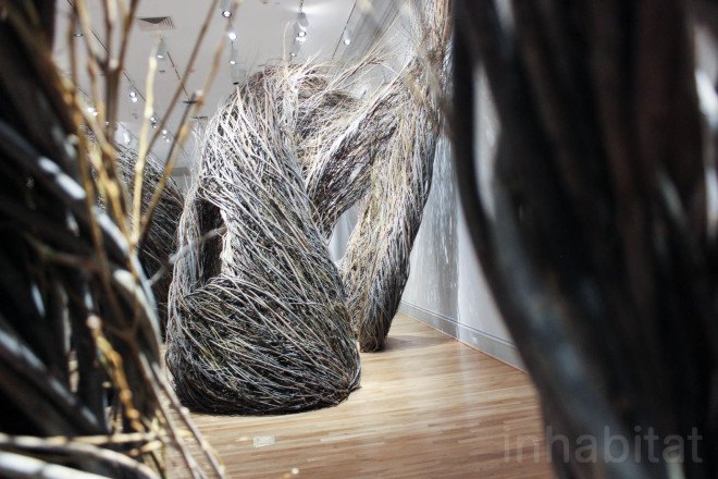Patrick Dougherty, Renwick Gallery, Shindig, Shindig by Patrick Dougherty, willow sapling art, twig art, stick art, environmental art, Smithsonian, Smithsonian American Art Museum, site specific art, site specific installation, Renwick Gallery Wonder exhibit,