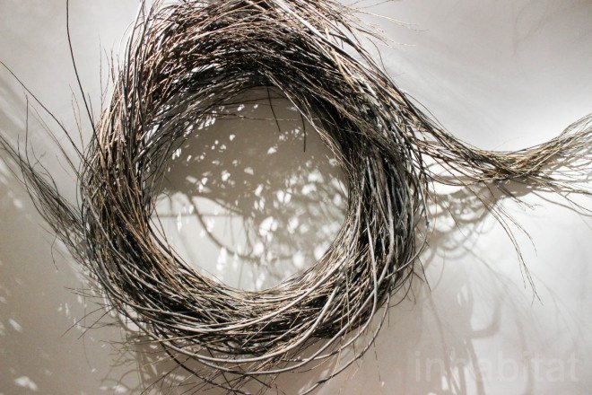 Patrick Dougherty, Renwick Gallery, Shindig, Shindig by Patrick Dougherty, willow sapling art, twig art, stick art, environmental art, Smithsonian, Smithsonian American Art Museum, site specific art, site specific installation, Renwick Gallery Wonder exhibit,