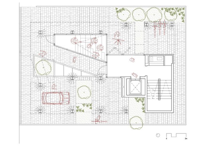 Songpa Micro-Housing, Seoul, SsD Architecture, micro-housing, green architecture, public spaces, auditorium, communal spaces, shared spaces, flexible design