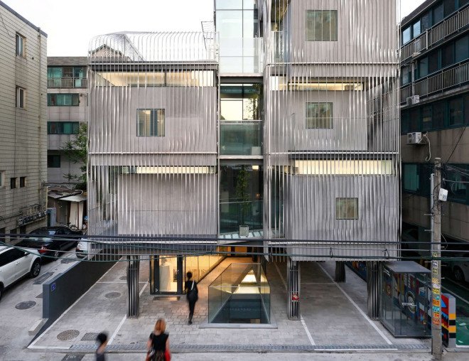 Songpa Micro-Housing, Seoul, SsD Architecture, micro-housing, green architecture, public spaces, auditorium, communal spaces, shared spaces, flexible design