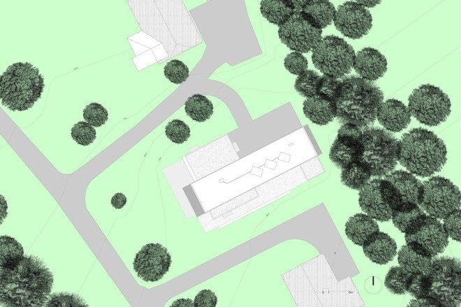 Tannay Bridge House, Christian von Düring, Switzerland, tiimber cladding, green architecture, family home, Geneva, open-plan layout, natural light, suburban house