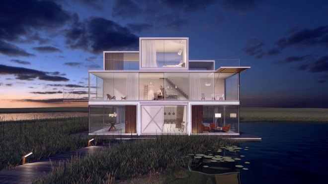Universe Architecture, Tetris House, modular housing, modular structure, flexible spaces, green architecture, residential architecture, green housing, natural light, i29