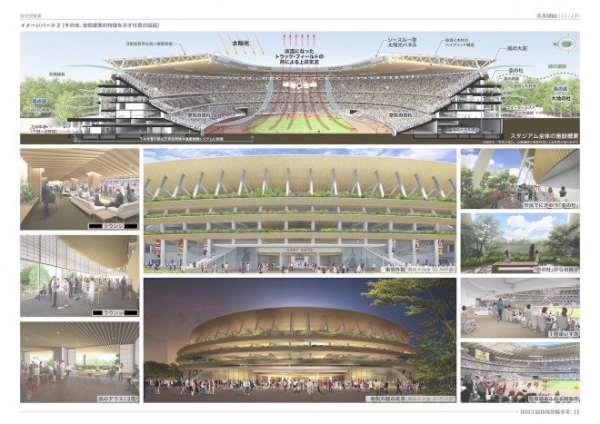 Kengo Kuma, Zaha Hadid, Toyo Ito, Olympic Stadium, Tokyo Olympic Stadium, Tokyo Olympics 2020, stadium design,