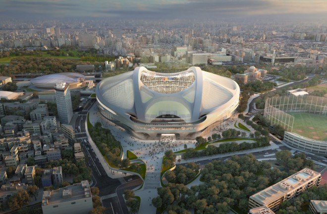 Kengo Kuma, Zaha Hadid, Toyo Ito, Olympic Stadium, Tokyo Olympic Stadium, Tokyo Olympics 2020, stadium design,