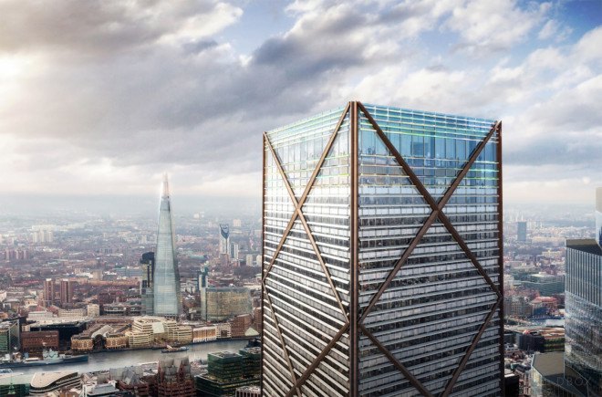 Undershaft 1, London skyscrapers, Eric Parry, Eric Parry architects, London tallest buildings, London architecture, UK skyscrapers, UK architecture, bike parking, public spaces, architecture, urban design