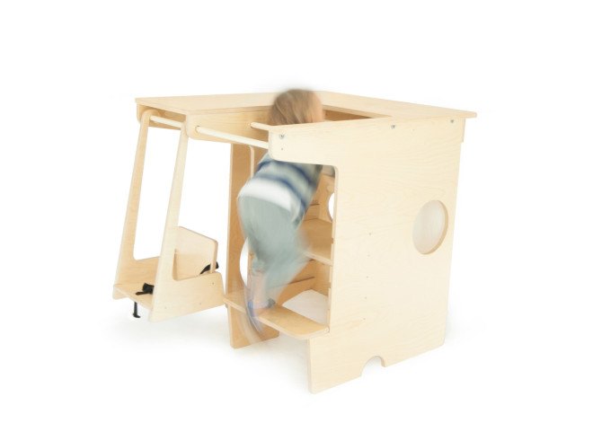 UpUp Play Tower, kickstarter, Cover Architecture, UpUp Play Tower by Cover Architecture, Lukas Armstrong, multifunctional furniture, play furniture, reader submitted content
