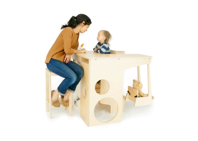UpUp Play Tower, kickstarter, Cover Architecture, UpUp Play Tower by Cover Architecture, Lukas Armstrong, multifunctional furniture, play furniture, reader submitted content