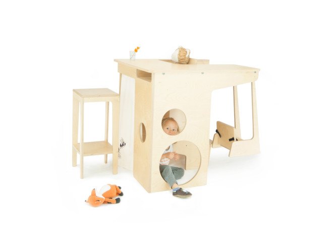 UpUp Play Tower, kickstarter, Cover Architecture, UpUp Play Tower by Cover Architecture, Lukas Armstrong, multifunctional furniture, play furniture, reader submitted content