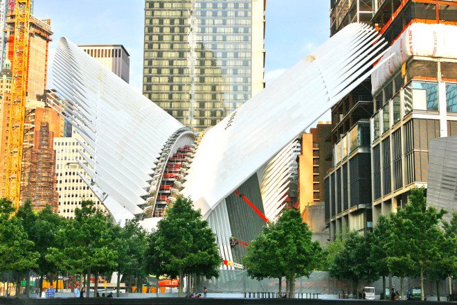 World Trade Center site, WTC Transportation Hub, Santiago Calatrava, WTC Transportation Hub Oculus, Oculus by Santiago Calatrava, train station, main concourse WTC,