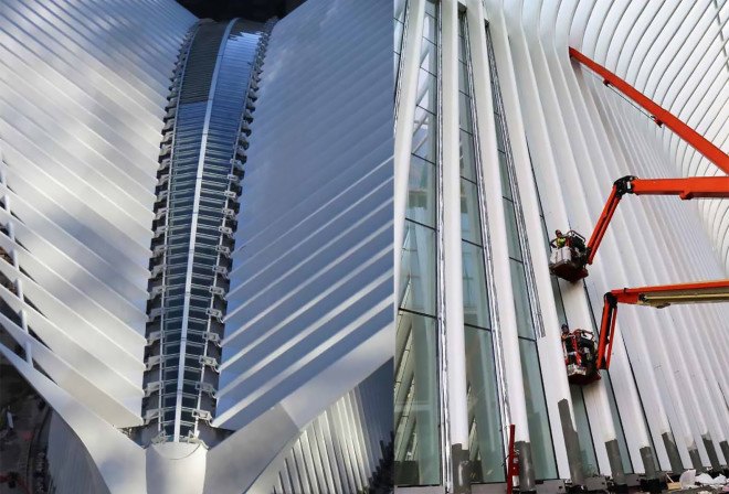 World Trade Center site, WTC Transportation Hub, Santiago Calatrava, WTC Transportation Hub Oculus, Oculus by Santiago Calatrava, train station, main concourse WTC,