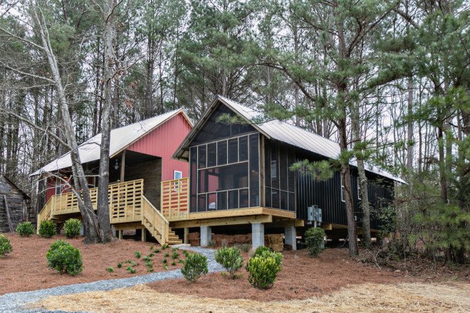 Rural Studio, Serenbe, Serenbe and Rural Studio, Serenbe Georgia, Serenbe arts community, Rural Studio Auburn University, Auburn university architecture, social justice architecture, affordable housing, 20K Project, 20K project by Rural Studio