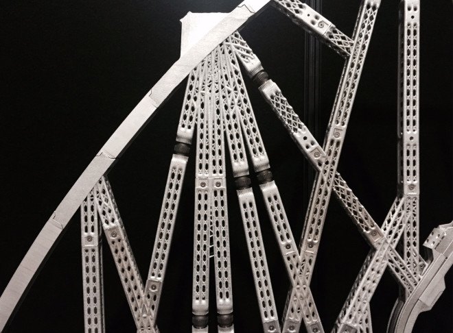 bionic partition, david benjamin, the living, airbus, autodesk, apworks, a320 planes, 3d printed airplane partition, 3d printing, 3d metal printing