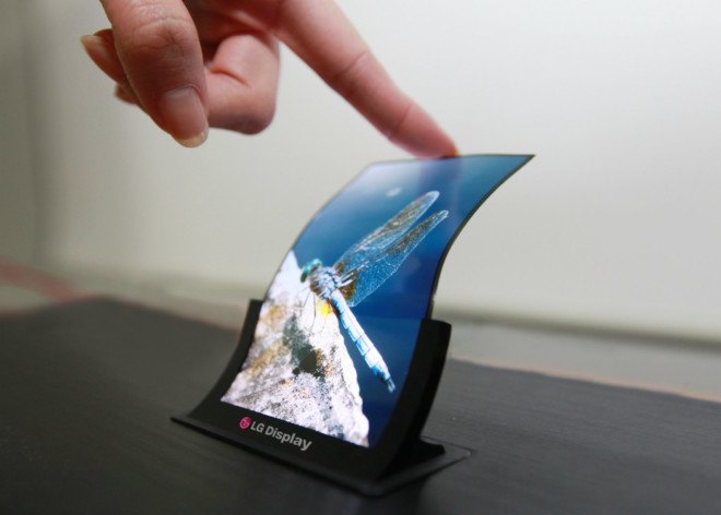 flexible screens, smartphone screens, rollable smartphone screens, LG rolling screen, bendable screen