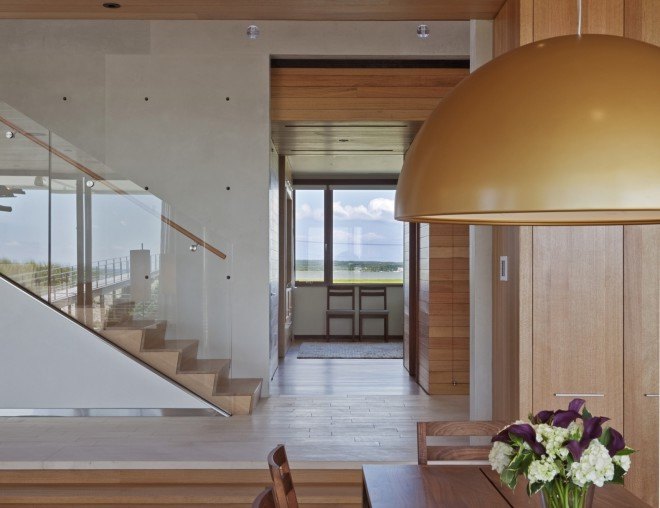 Aamodt Plumb, Hamptons, Hamptons beach house, architecture, Long Island, Long Island architecture, concrete, hurricanes, Atlantic Ocean, Shinnecock Bay, Hamptons vacation homes, modern architecture, modern design