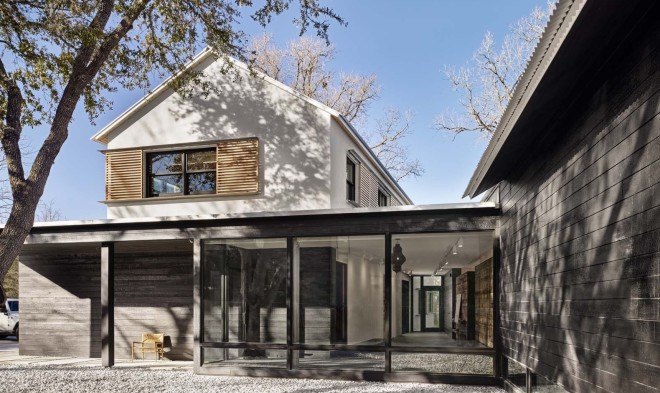 prefab homes, prefab houses, modern architecture, Texas prefab, Texas architecture, Aamodt Plumb architects, Austin homes, Austin architects