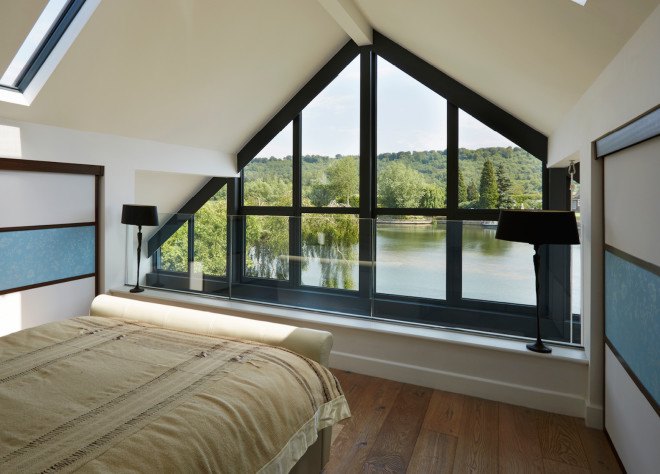 Amphibious House, Amphibious House by Baca Architects, Baca Architects, UK’s first amphibious house, floating architecture, flood-resistant architecture, flood resistant house, floating house, River Thames, River Thames architecture, amphibious architecture