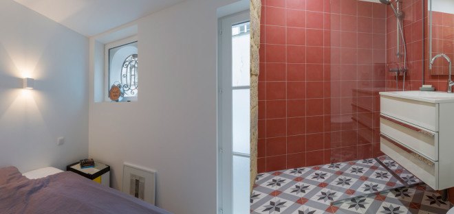 green design, eco design, sustainable design, Anne Rolland, Adaptive reuse, Paris apartment, hidden room, 17th Century townhouse Paris, open plan apartment, plywood
