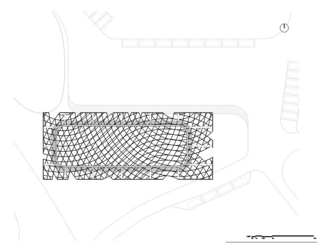 EASA Links, student work, Malta, floating pavilion, wooden structure, floating building, green architecture, Antiroom II, lightweight structure
