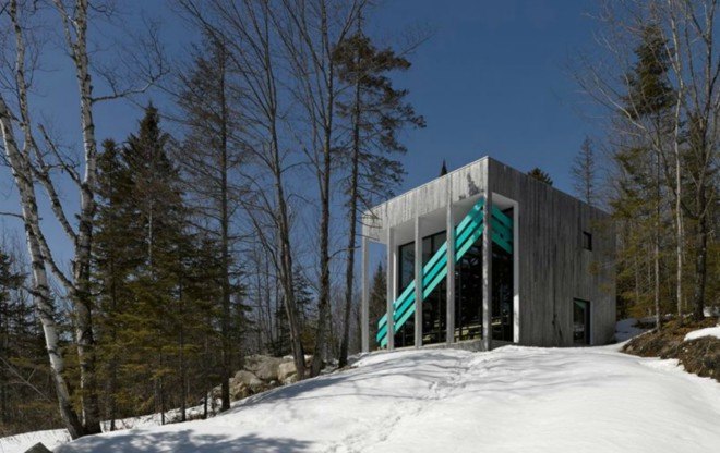 Architecturama, Lake Jasper Home, lake house design, cedar cladding, raw cedar, lake jasper homes, canadian achitects, canadian architecture, cedar tongue-and-groove siding, white cedar siding, green design, sustainable design, cedar exterior, locally sourced materials, green building, energy efficient design