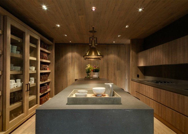 CC Arquitectos, architecture, El Mirador House, mexican architects, El Eterno estate, Valle de Bravo, Lake Avándaro, stable house, stable design, railway sleeper, old train line, rail ties, repurposed rail sleepers, stone and timber house, timber design, repurposed materials, green design, sustainable design,