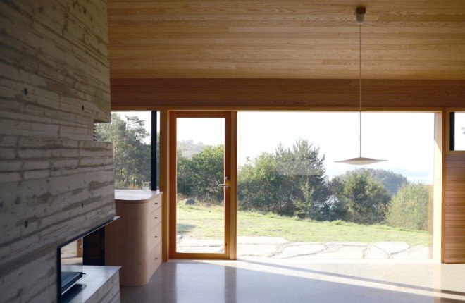 Cabin Ryfylke, Cabin Ryfylke by Pir II and Resell Arkitektur, Pir II, Resell Arkitektur, cabin, wood-burning stove, Norwegian slate, slate shingles, slate facade, weather-resistant cabin, cabin architecture, Norwegian cabin, remote cabin, acetylated wood