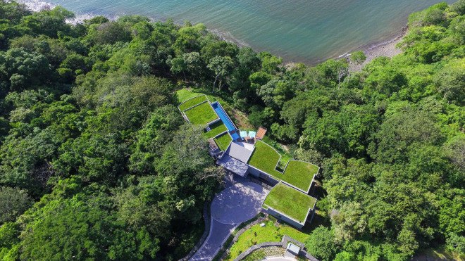 SARCO Architects, Costa Rica, Casa Magayon, Casa Magayon by SARCO Architects, breezeways, green roof, modular architecture, energy efficient home, luxury home, minimize site disturbance,