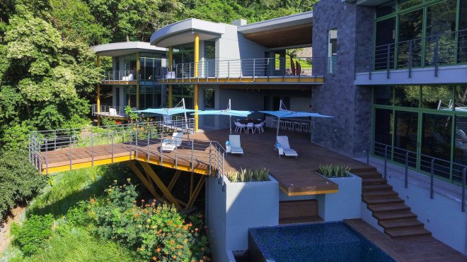 SARCO Architects, Costa Rica, Casa Magayon, Casa Magayon by SARCO Architects, breezeways, green roof, modular architecture, energy efficient home, luxury home, minimize site disturbance,
