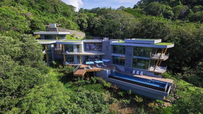 SARCO Architects, Costa Rica, Casa Magayon, Casa Magayon by SARCO Architects, breezeways, green roof, modular architecture, energy efficient home, luxury home, minimize site disturbance,