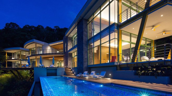 SARCO Architects, Costa Rica, Casa Magayon, Casa Magayon by SARCO Architects, breezeways, green roof, modular architecture, energy efficient home, luxury home, minimize site disturbance,