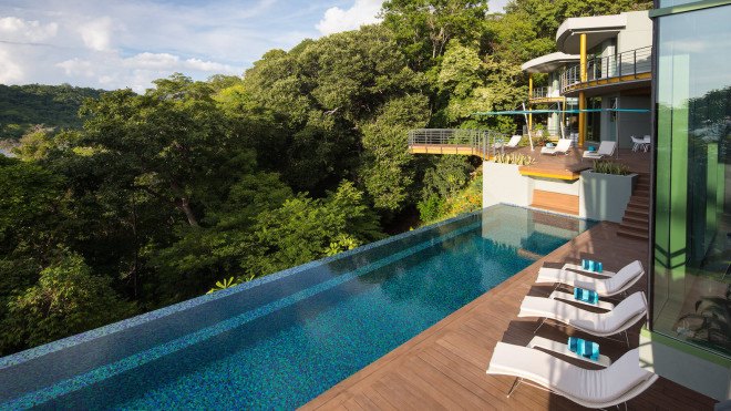 SARCO Architects, Costa Rica, Casa Magayon, Casa Magayon by SARCO Architects, breezeways, green roof, modular architecture, energy efficient home, luxury home, minimize site disturbance,