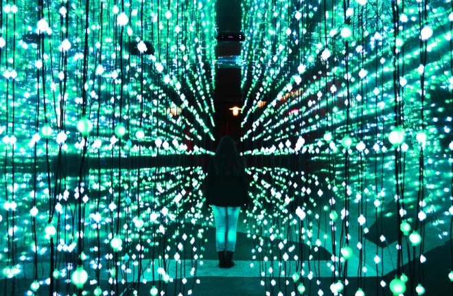 2015 International Year of Light Festival, Carl Zeiss eG, Light Walk, David Heaton, Sandra Linton Huezo, Light Walk by David Heaton, LEDs, LED installation, light installation, reader submitted content