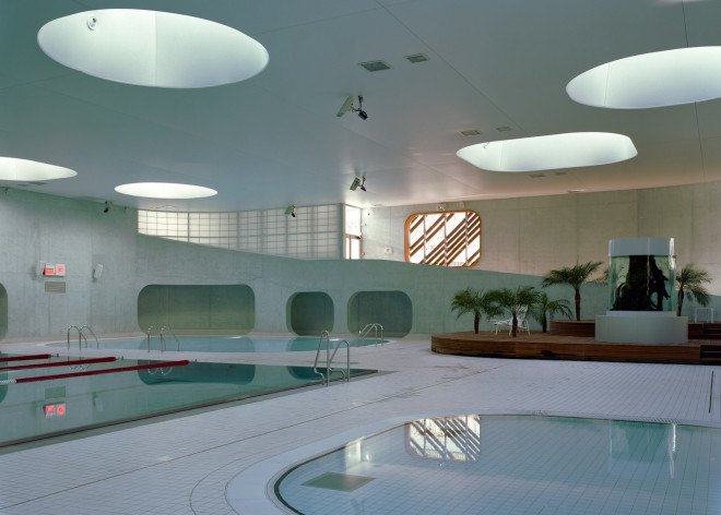 Feng Shui, swimming pool, green roof, Laurence Dujardin, Mikou Studio, Feng Shui swimming pool by Mikou Studio, Feng Shui swimming pool, skylights, AquaZena, AquaZena Paris, Paris,