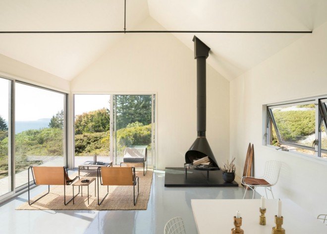 GO Logic, maine cabins, little house on the ferry, passive home design, CLT Construction, green design, sustainable design, factory-cut buildings, prefab construction, cross-laminated timber, energy efficient building, green building, sustainable design, green design, timber design, timber cabins