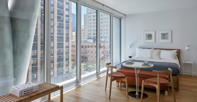 170 Amsterdam, Handel Architects, manhattan architecture, nyc architecture, urban design, Leed certified buildings nyc, LEED Silver, LEED certification nyc, energy efficiency, energy reduction, sustainable design, green design, concrete design, concrete columns, concrete exoskeleton