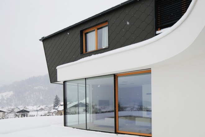 prefab architecture, prefab housing, prefab house, SoNo Arhitekti, House PS by SoNo Arhitekti, House PS, prefab Slovenia,