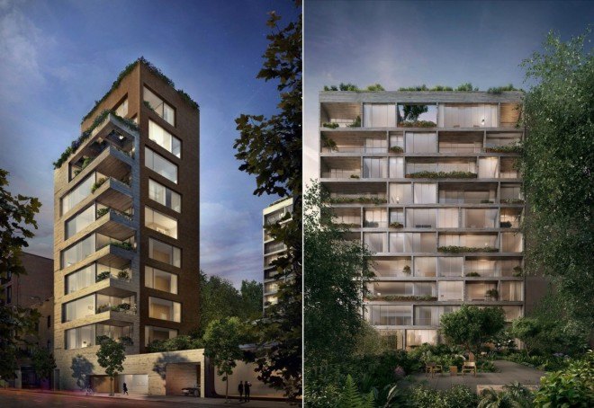 Isay Weinfeld, high line condos, high line architecture, jardim condos, jardim condos highline, nyc parks, green architecture, green design, Isay Weinfeld‘s Jardim condominium, 525 West 27th Street, Centaur properties, Greyscale Development Group, High Line, Jardim building, Zaha Hadid, Chelsea condos, green roof nyc, garden rooftop