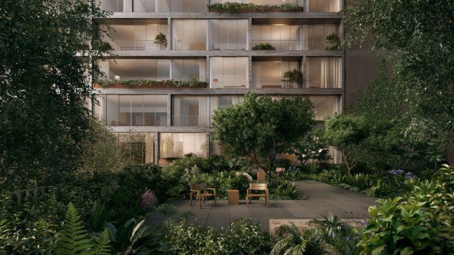 Isay Weinfeld, high line condos, high line architecture, jardim condos, jardim condos highline, nyc parks, green architecture, green design, Isay Weinfeld‘s Jardim condominium, 525 West 27th Street, Centaur properties, Greyscale Development Group, High Line, Jardim building, Zaha Hadid, Chelsea condos, green roof nyc, garden rooftop