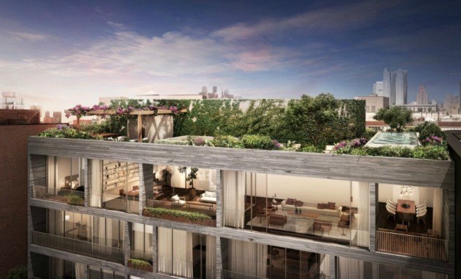 Isay Weinfeld, high line condos, high line architecture, jardim condos, jardim condos highline, nyc parks, green architecture, green design, Isay Weinfeld‘s Jardim condominium, 525 West 27th Street, Centaur properties, Greyscale Development Group, High Line, Jardim building, Zaha Hadid, Chelsea condos, green roof nyc, garden rooftop