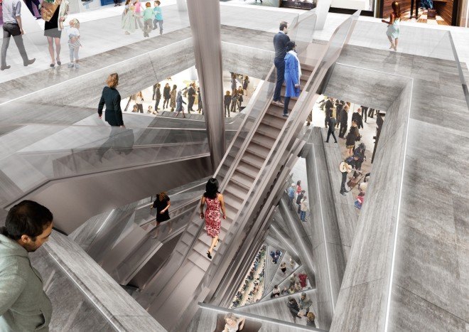 OMA, Kaufhaus des Westens, Kaufhaus des Westens renovation by OMA, Kaufhaus des Westens renovation, KaDeWe, KaDeWe renovation by OMA, shopping mall, atriums,
