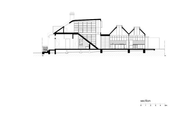 Carterwilliamson Architects, Light Cannon House, Le Corbusier, La Tourette, modernist architecture, green renovation, natural light, sculptural roof, light cannons, green interior, Sydney architecture