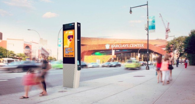 Wifi hot spots nyc, link nyc, link nyc program, pilot wifi program nyc wifi, old pay phone booths, wifi hot spots, internet nyc, urban design, adaptive reuse, techology nyc, nyc green design, free wifi nyc, pay phone service nyc, green design, green technology,